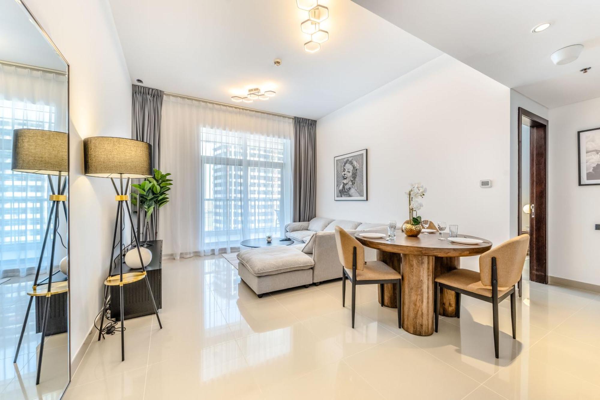 Apartment Stylish 1 Bedroom In The Medalist By Pk Holidays Dubai